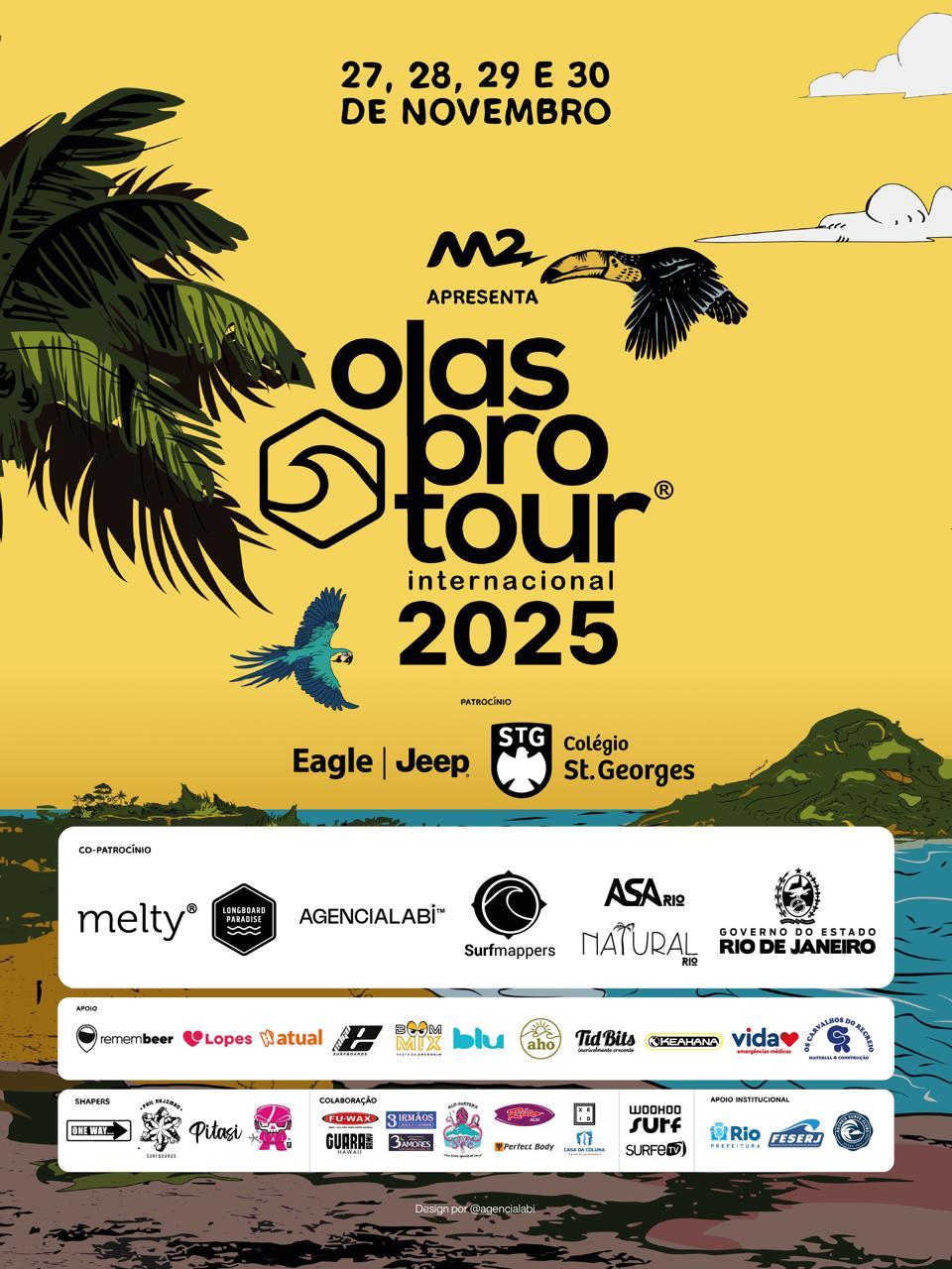 BRASIL RECIBE LA SEGUNDA FECHA DEL OLASPROTOUR 2025/2026